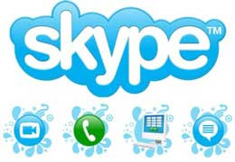 Skype 5.1   Ligações pela internet