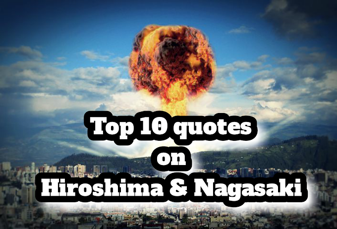  HIROSHIMA AND NAGASAKI DAY  