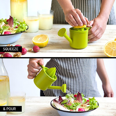 Peleg Design Lemoniere Citrus Juicer Watering Can, This Stuff Just For Watering Your Salads Like A Garden