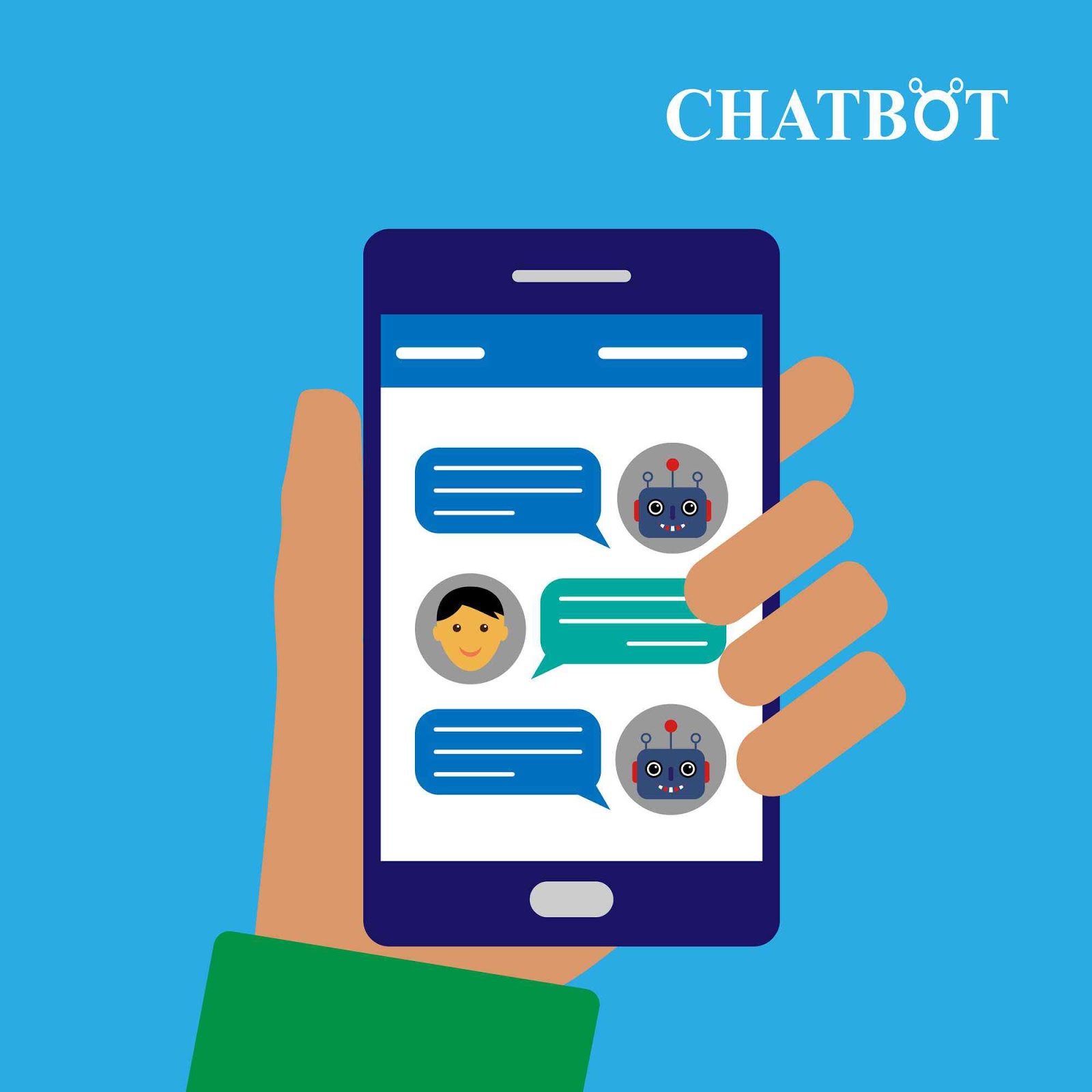 Chatbot app Waterloo- London- England