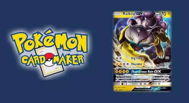 Membuat kartu pokemon secara online