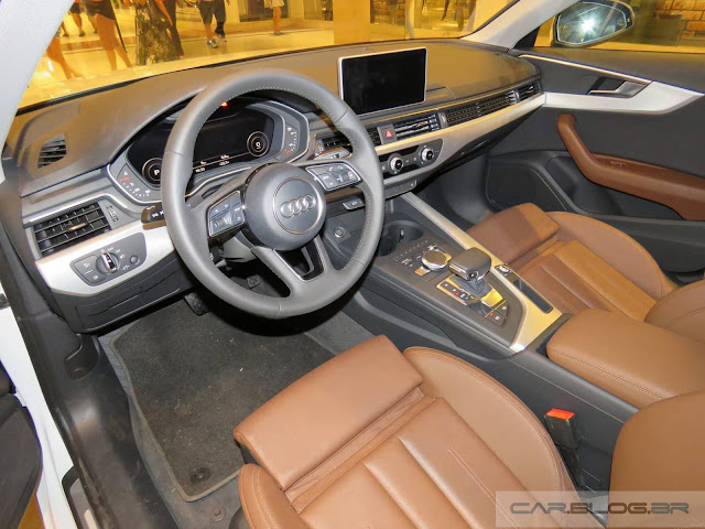 Novo Audi A4 2017 - interior