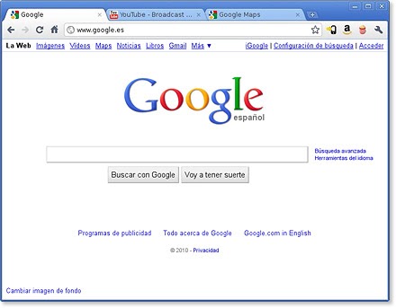 Apuntes para no olvidar y compartir: Google Chrome 6