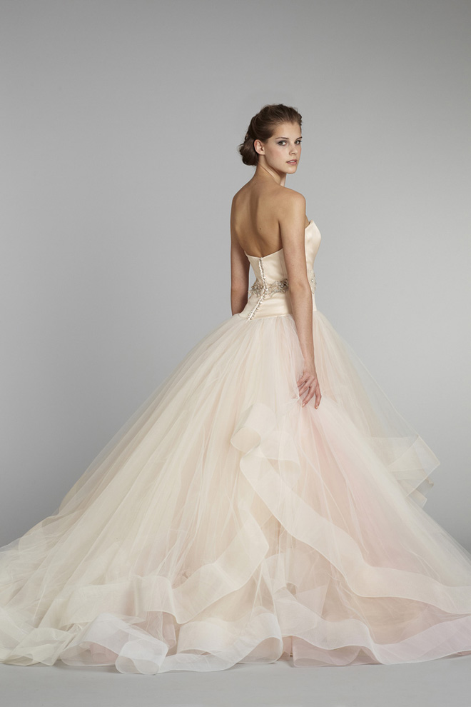  Lazaro  Bridal  Fall 2012 My Dress  of the Week Belle The 