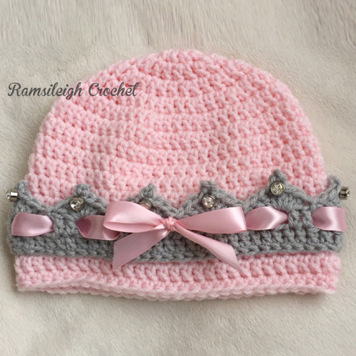 Girly Crown Hat - Free Pattern