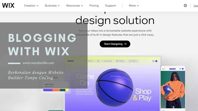 Blogging with Wix, Berkenalan dengan Website Builder Tanpa Coding