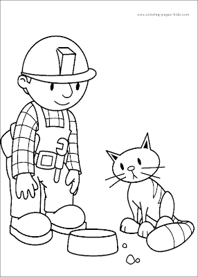 Bob the Builder Coloring Pages 