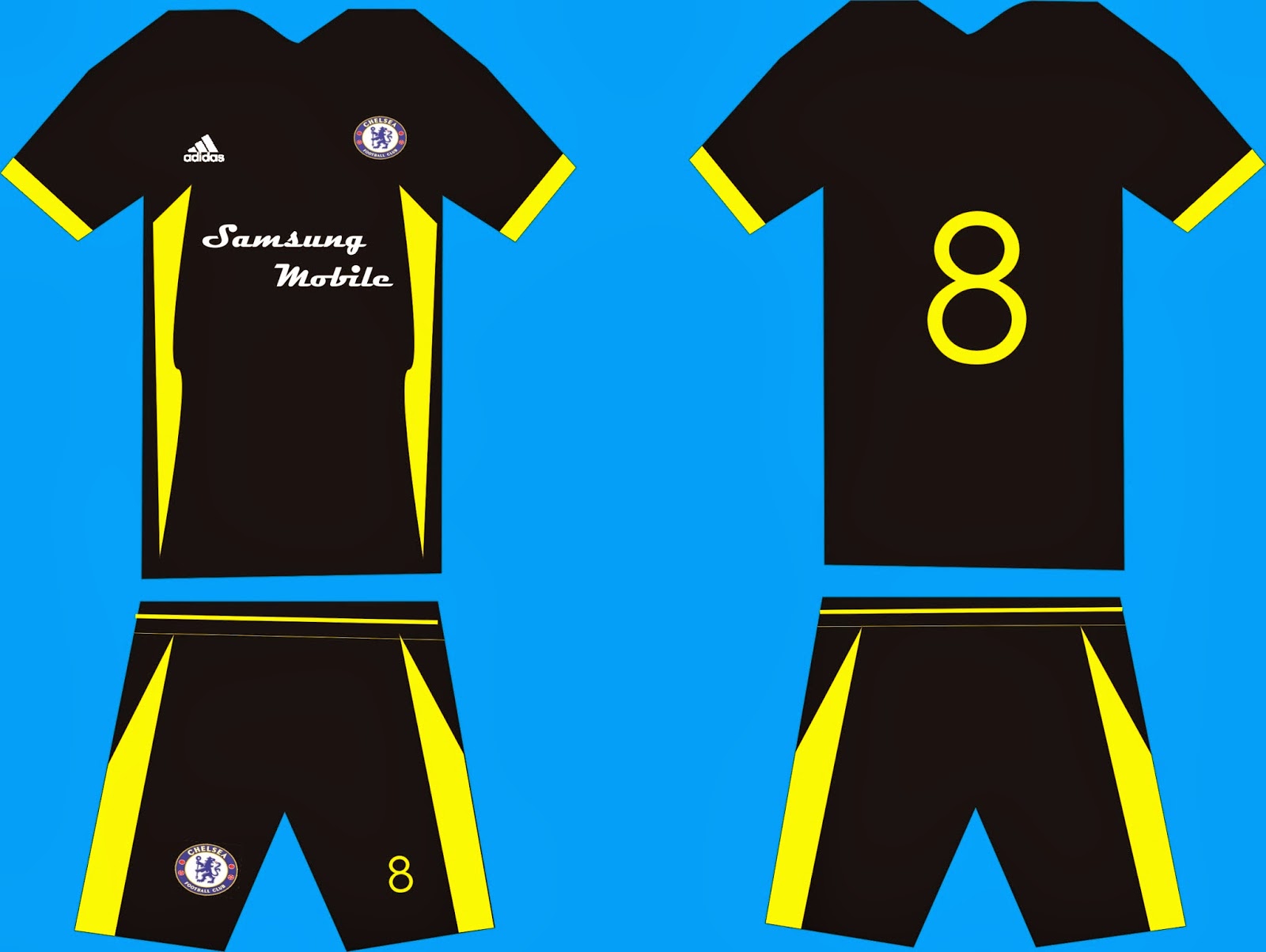 Gambar Desain Baju Bola