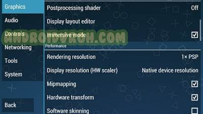 Cara Mengatasi Black Screen Pada Emulator PPSSPP Android