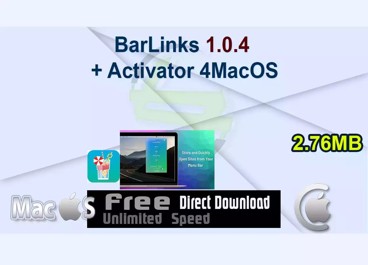 BarLinks 1.0.4 + Activator 4MacOS