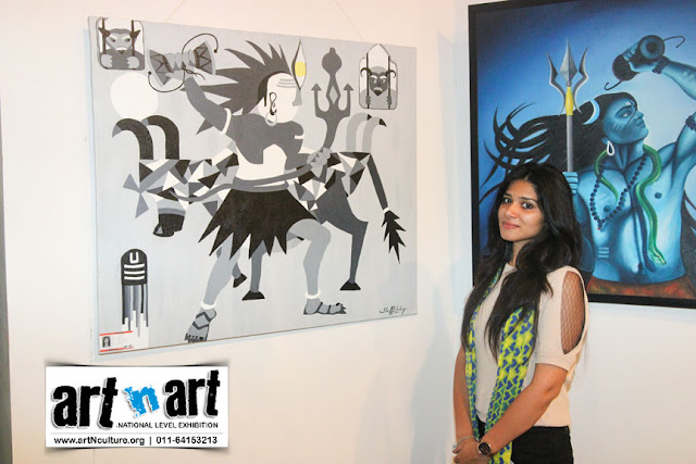 National Level Art Exhibition in Delhi, India