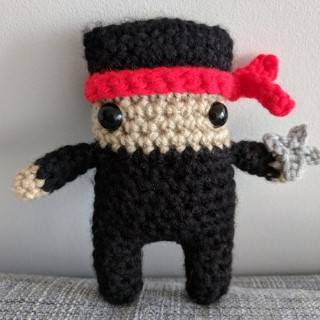 PATRON NINJA AMIGURUMI 27239