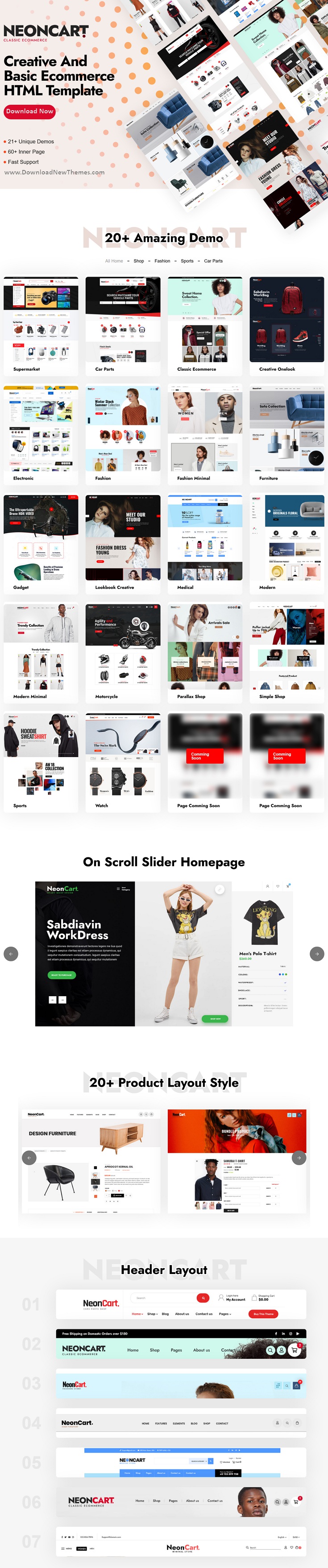 Best Multipurpose Ecommerce Bootstrap Template