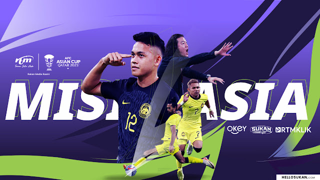 Jadual Siaran Langsung RTM Piala Asia AFC 2023 Waktu Malaysia