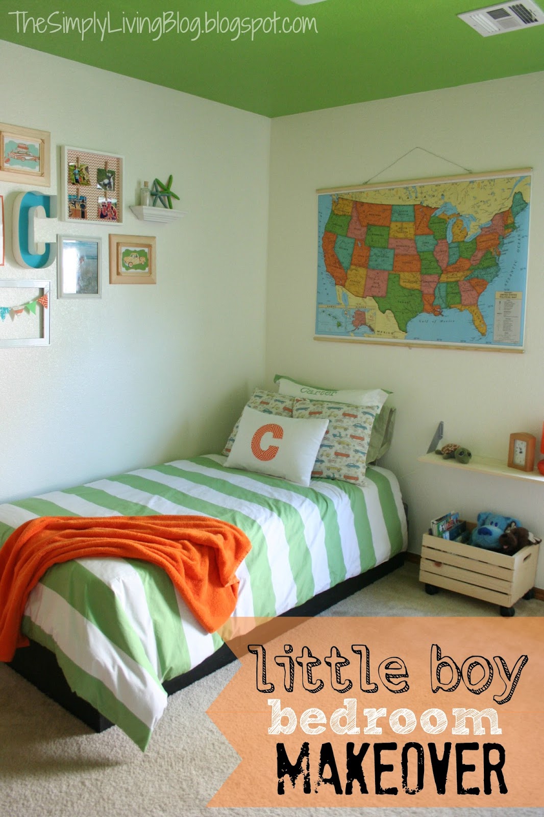 Simply Living : Little Boy Bedroom Makeover