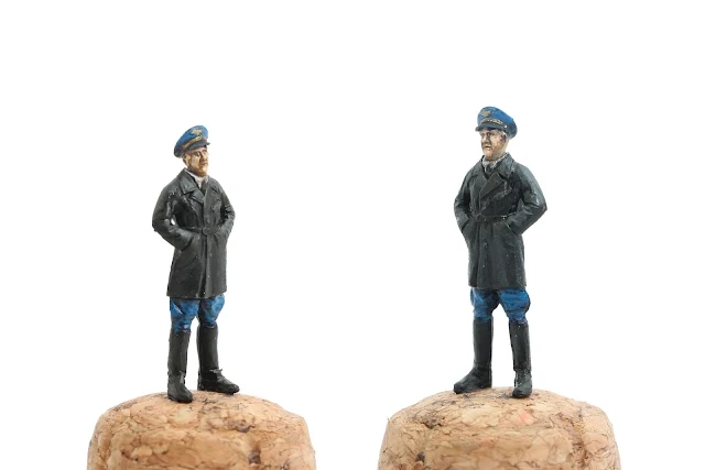 Galerie photos de la figurine du pilote français 1940 de Tamiya au 1/48.