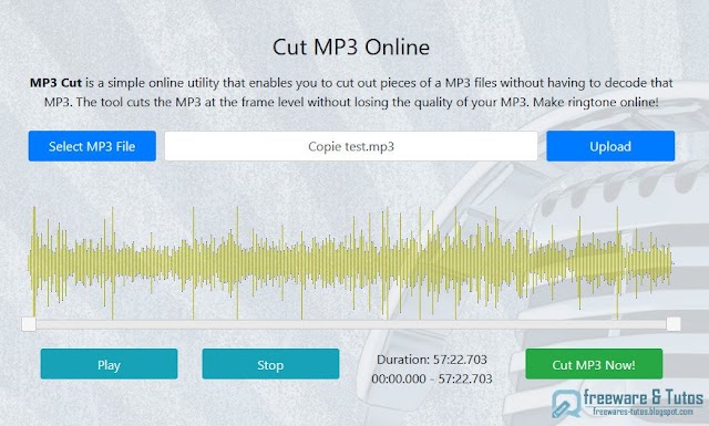 MP3 Cut : un outil en ligne gratuit pour découper les fichiers MP3