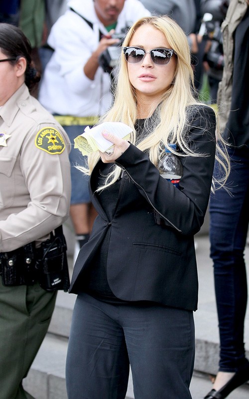 Lindsay Lohan Found in Violation, Gets 90 Day Jail Term