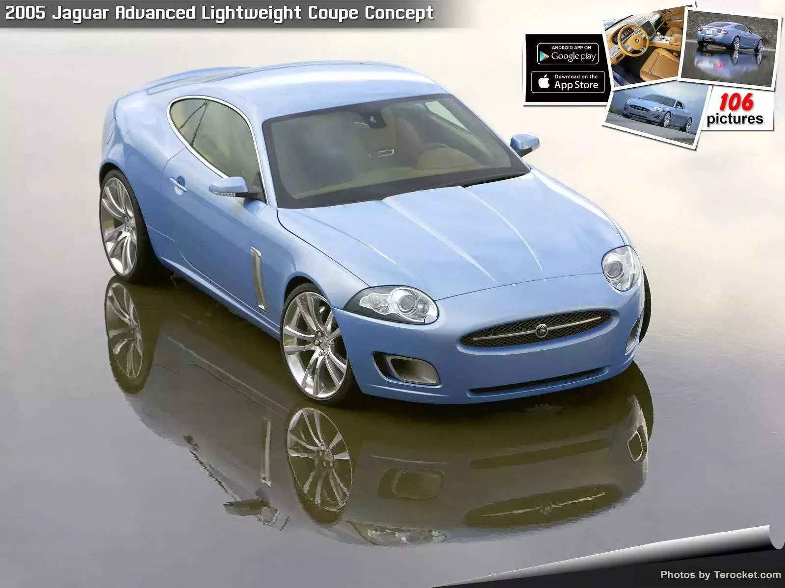 Hình ảnh xe ô tô Jaguar Advanced Lightweight Coupe Concept 2005 & nội ngoại thất