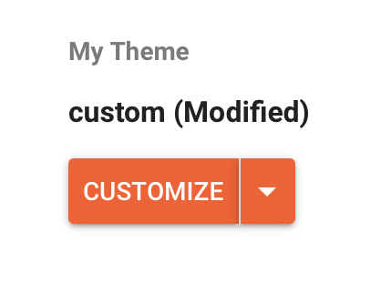 Blogger Dashboard Customize Theme