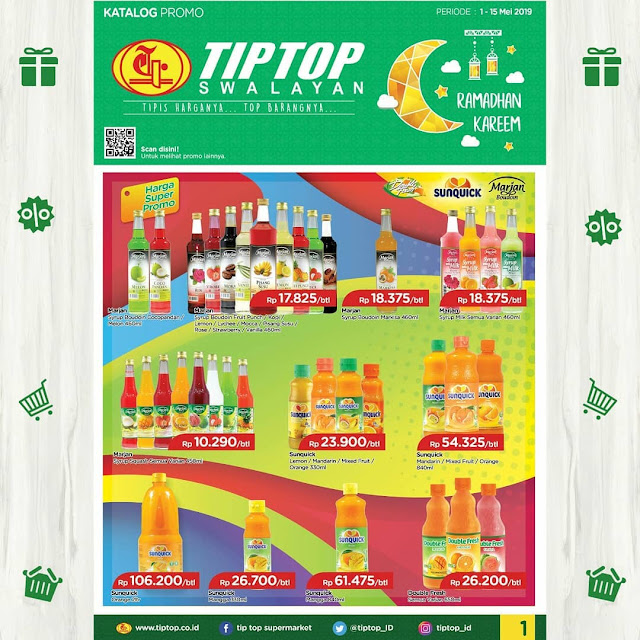 #TipTop - #Promo #Katalog 2 Minggu Periode 01 - 15 Mei 2019