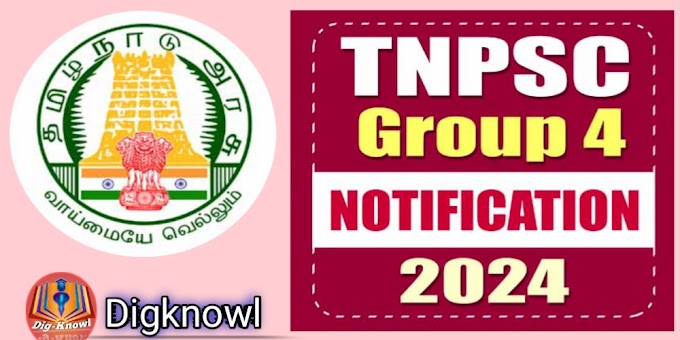  TNPSC Group exam 2024, 6244 goverment job in tamil nadu, TNPSC Notification applay now.