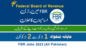Federal Board of Revenue (FBR) Jobs October 2023