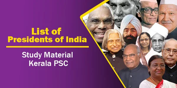 List of Presidents of India | Study Material | GK Boys