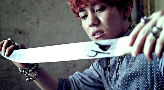 Block B Park Kyung Nillili mv screencap.