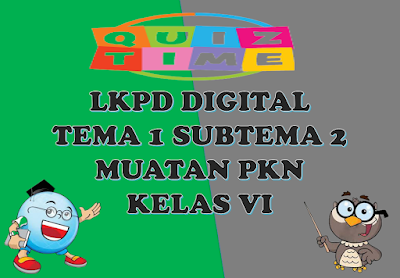 LKPD Digital Muatan PKn Kelas VI Tema 1 Subtema 2