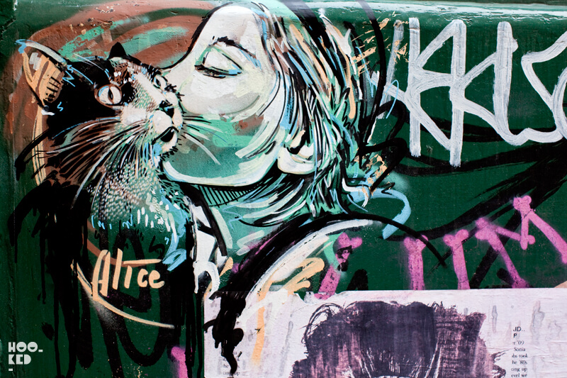 Alice Pasquini - Shoreditch Street Art , London