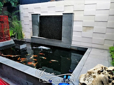 Jasa Bikin Kolam Minimalis Waterwall