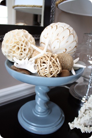sea shells on platter