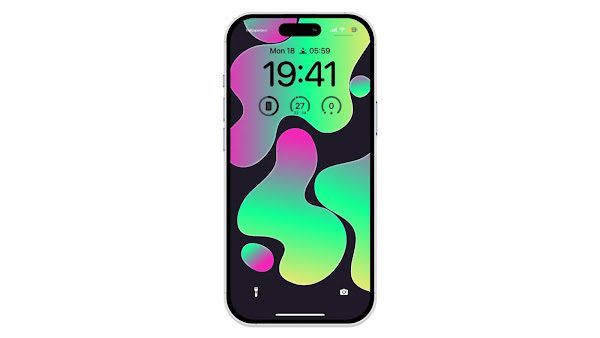 4K Wallpaper iPhone - Fluid Abstract Design