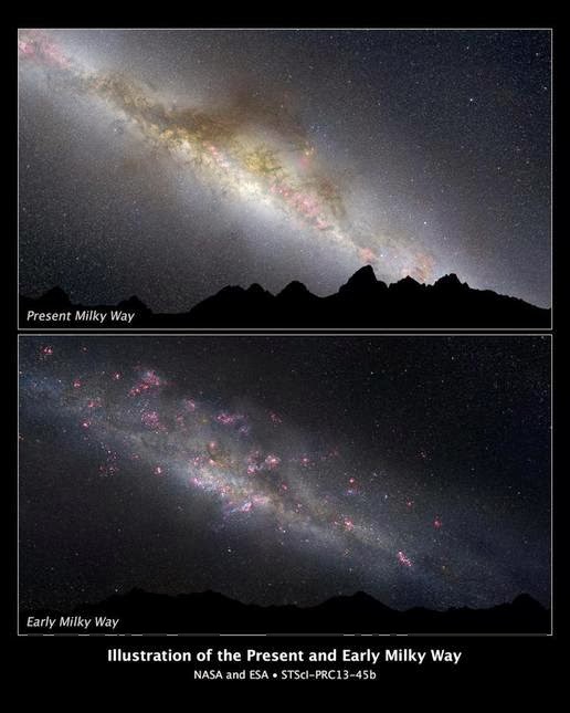 Evolusi Bima  Sakti  Terungkap Oleh Teleskop Hubble Berita 