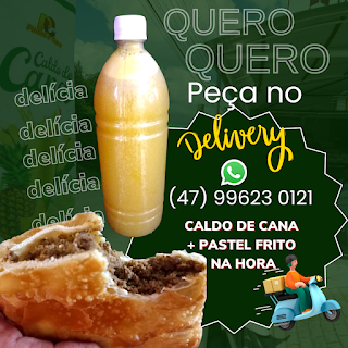 delivery de pastel e caldo de cana