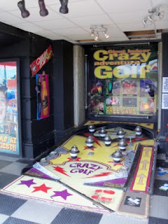 Indoor Adventure Golf course at the Windmill Theatre in Great Yarmouth