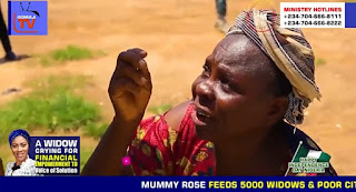 TrendingGist: Popular Nigerian Prophetess Rose Kelvin feeds 5,000 widows, less privileged in Abuja, also making her free food restaurant 3rd anniversary (Watch Video)