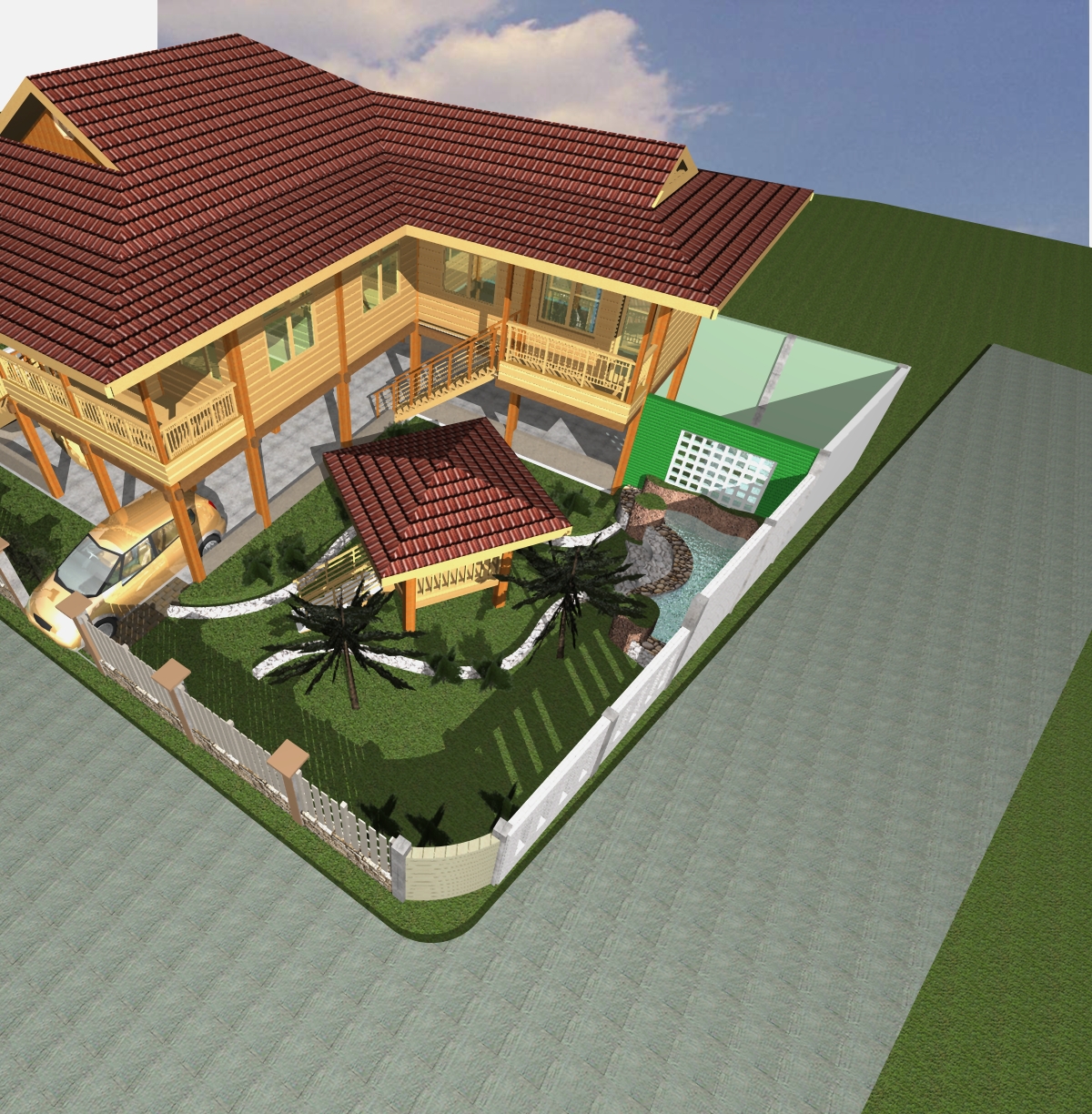 Desain Rumah Panggung Dengan Program Archicad S U P E R N O V A