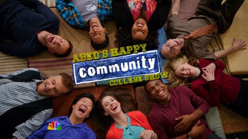 abed's happy community college show