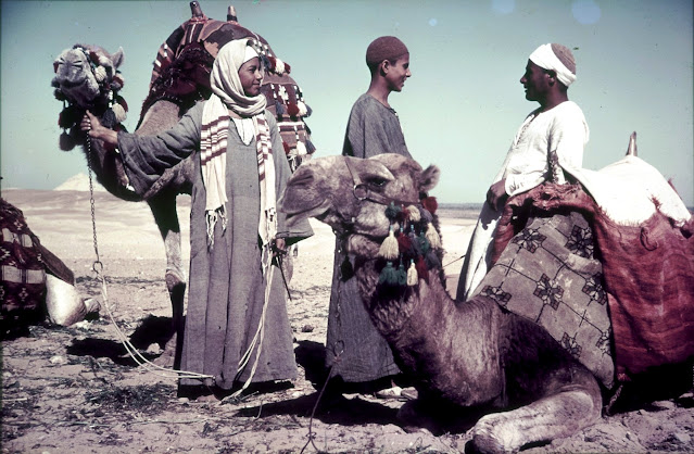 Fotografías a color de Egipto en 1936