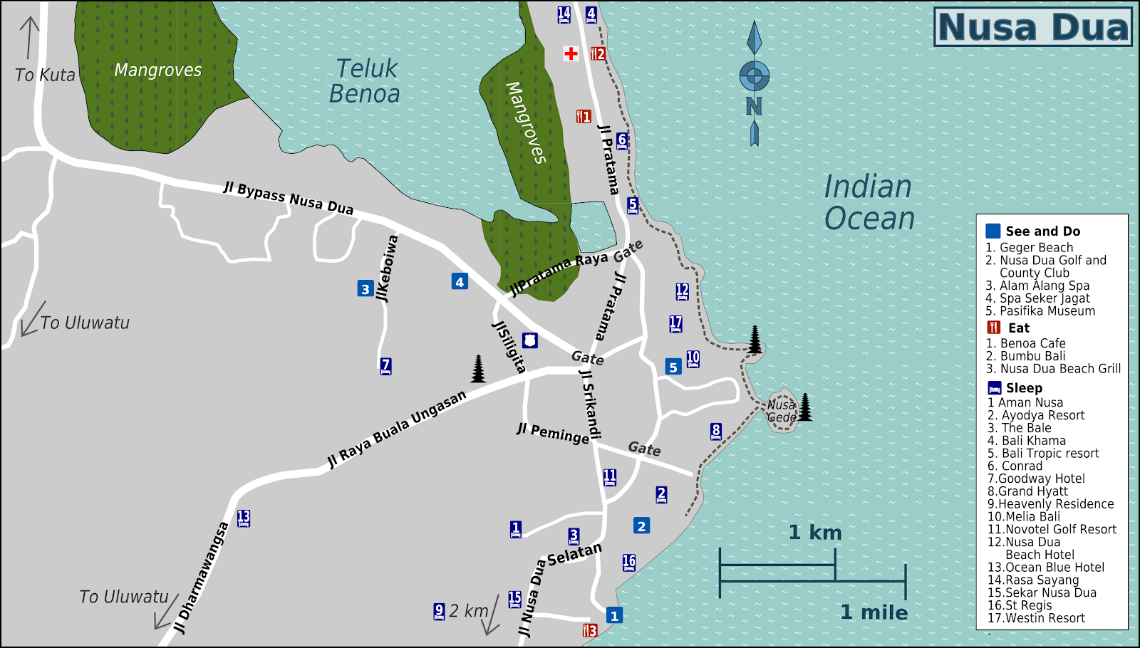 Nusa Dua | Ubud Scooter Rental