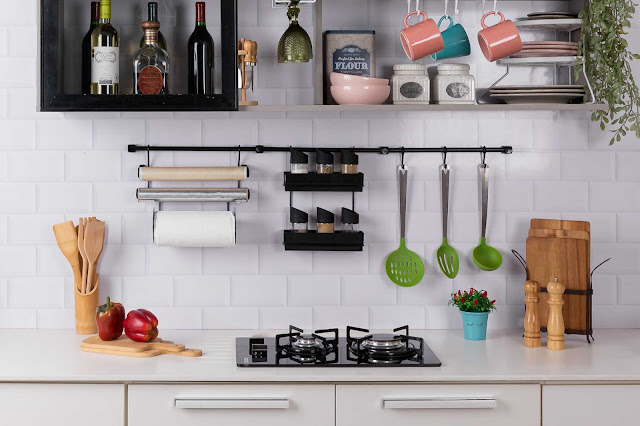 Cook Premium Kit 9 aramado para parede de cozinha