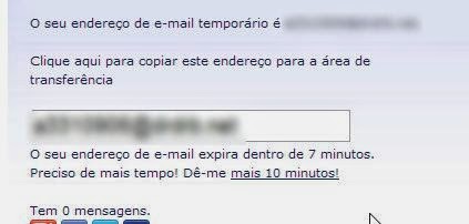 Como criar um email Falso Temporário