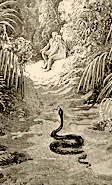 The serpent in Eden