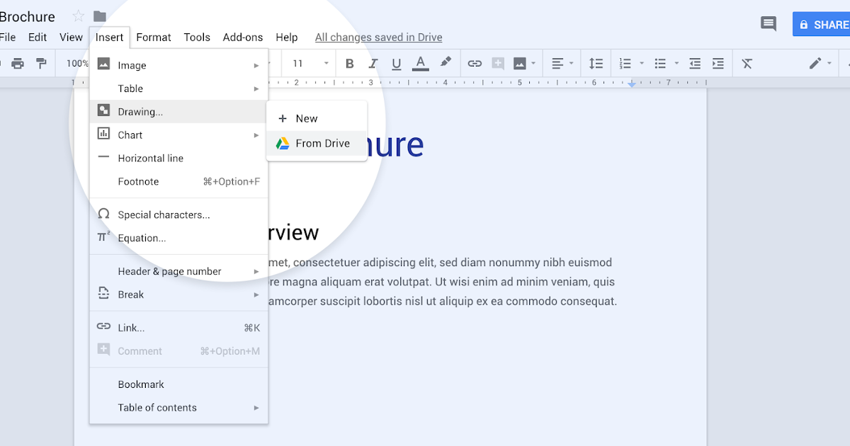 How to Draw on Google Docs