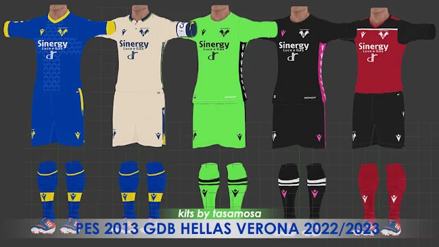 Hellas Verona 2022-2023 Kits For PES 2013