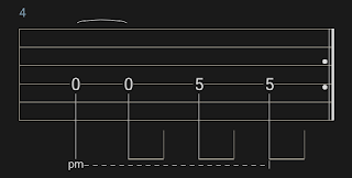 Tab gitar bongkar bar 4