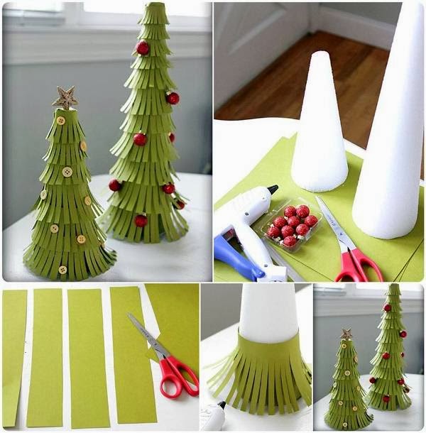  DIY  Paper  Christmas  Trees GOODIY