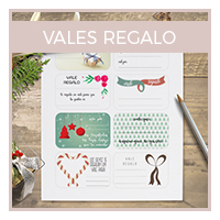 Vales regalo imprimibles y cómo presentarlos